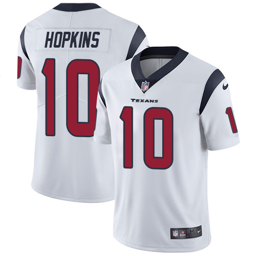 Men Houston Texans #10 Hopkins white Nike Vapor Untouchable Limited NFL Jersey